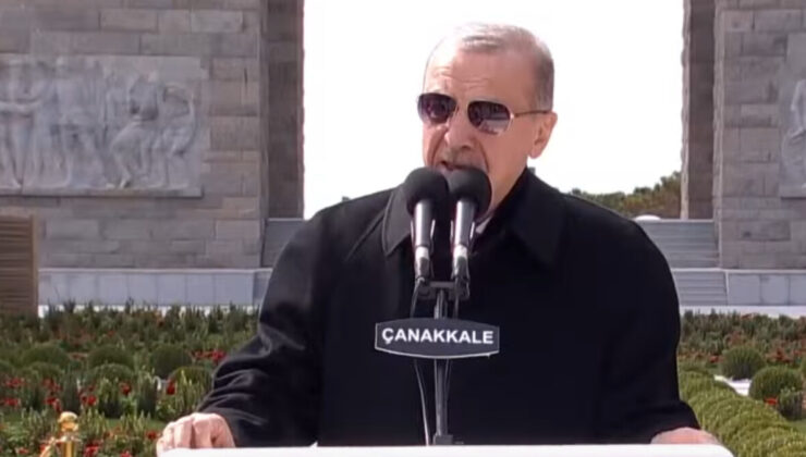 Cumhurbaşkanı Erdoğan, Çanakkale Zaferi’nin 108’inci yıl dönümü programında konuştu