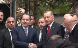 Cumhurbaşkanı Erdoğan, Yeniden Refah Partisi lideri Fatih Erbakan’ı ziyaret ediyor