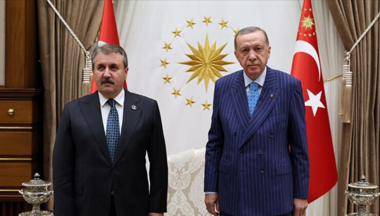 Cumhurbaşkanı Erdoğan’dan Mustafa Destici’ye ziyaret