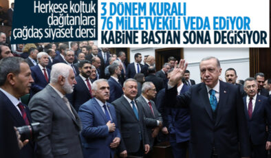 Cumhurbaşkanı Erdoğan’dan revizyon mesajı: Kabinede yeni isimler ve 3 dönem kuralı