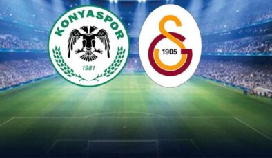 Deplasmanda Konyaspor ile karşılaşacak olan lider Galatasaray’ın ilk 11’i belli oldu