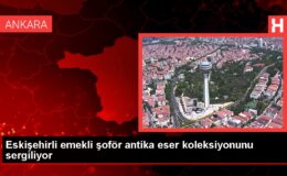 Eskişehirli emekli şoför antika eser koleksiyonunu sergiliyor