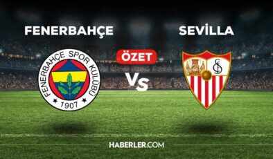 Fenerbahçe Sevilla maç özeti! (VİDEO) Fenerbahçe Sevilla maçı özeti izle! Fenerbahçe Sevilla maçı kaç kaç bitti?