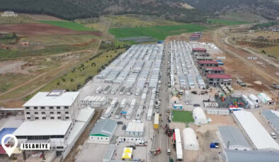 Gaziantep’in konteyner kentlerinde lojistik hizmetlerini Büyükşehir sağlıyor