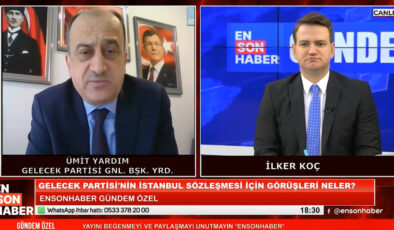 Gelecek Partili Ümit Yardım: İstanbul Sözleşmesi’ne dönmemiz kadar normal bir şey olamaz