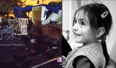 Hatay’da depremzedelerin kaldığı çadırda yangın çıktı: 4 yaşındaki Elif yaşamını yitirdi