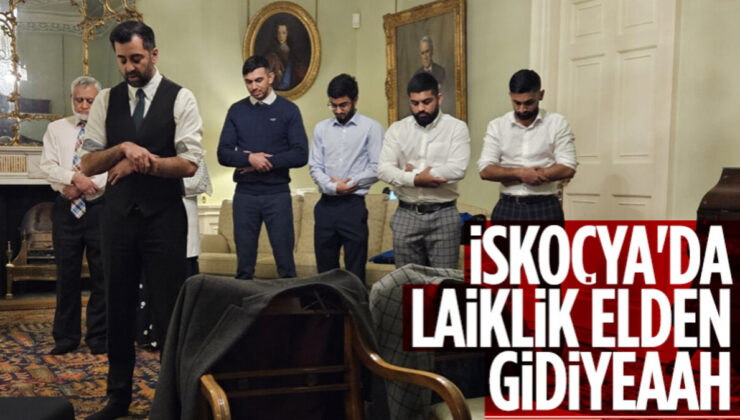 İskoçya’nın Müslüman başbakanının ilk günü: Resmi konutta namaz kıldırdı