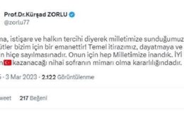 İYİ Parti Sözcüsü Zorlu: “İYİ Parti milletin kazanacağı nihai sofranın mimarı olma kararlılığında”