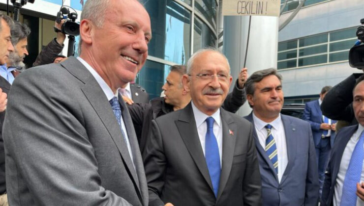 Kemal Kılıçdaroğlu ile Muharrem İnce bir araya geldi