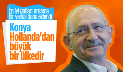 Kemal Kılıçdaroğlu’ndan gaf: Konya, Hollanda’dan büyük bir ülkedir