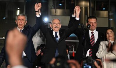 Kılıçdaroğlu, İmamoğlu ve Yavaş’ı yanına alıp kürsüye çıktı: Bize kader dedikleri bu nizamı değiştirmek istiyoruz