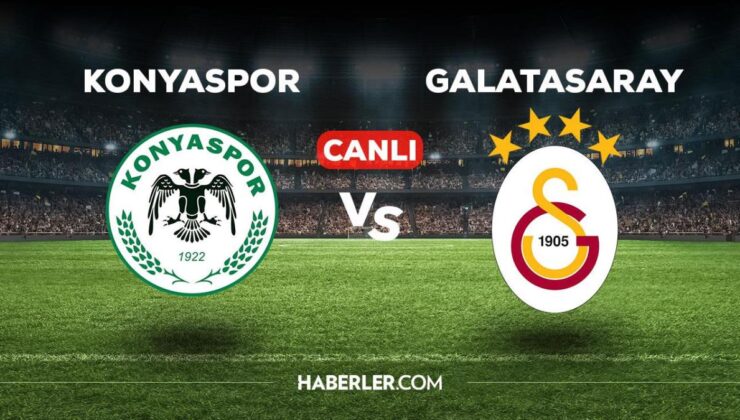 Konyaspor Galatasaray maçı CANLI izle! Konyaspor Galatasaray maçı canlı yayın izle! Konya GS nereden, nasıl izlenir?