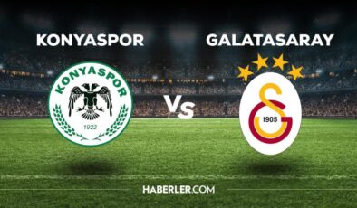 Konyaspor Galatasaray maçı ne zaman, saat kaçta, hangi kanalda? Konyaspor Galatasaray maçı saat kaçta başlayacak, nerede yayınlanacak?