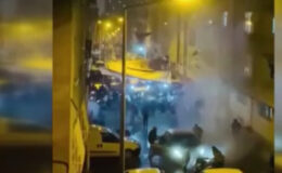 Küçükçekmece’de asker eğlencesinde korku dolu anlar: İşaret fişeği gençlerin üzerine isabet etti