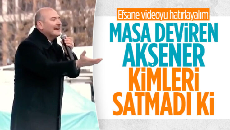 Meral Akşener masayı dağıttı! Süleyman Soylu’nun sözleri akıllara geldi…