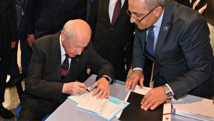 MHP’de milletvekilliği aday adaylığı için başvurular başladı! İlk imza Devlet Bahçeli’den geldi