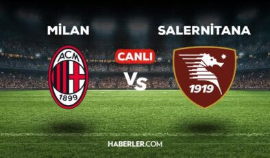 Milan Salernitana maçı CANLI izle! Milan Salernitana maçı canlı yayın izle! Milan Salernitana nereden, nasıl izlenir?