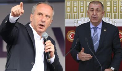 Muharrem İnce’den ittifaktan ayrılmasına tepki gösteren Özdağ’a yanıt: Ben kimsenin yedek adayı değilim