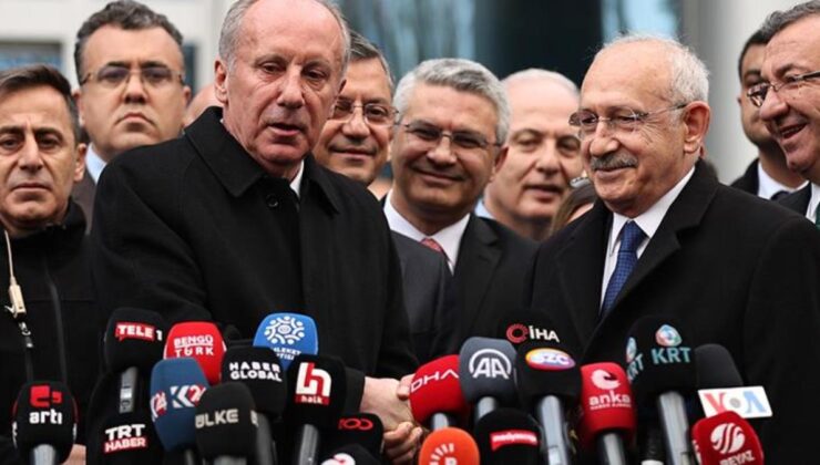 Muharrem İnce’nin Kılıçdaroğlu’nu uğurlarken söylediği cümle görüşmenin önüne geçti: Hoşgeldiniz, güle güle