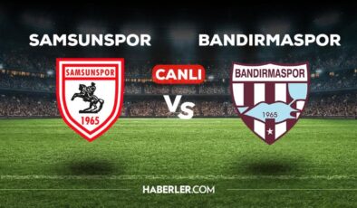 Samsunspor Bandırmaspor maçı CANLI izle! Samsunspor Bandırmaspor maçı canlı yayın izle! Samsunspor Bandırmaspor nereden, nasıl izlenir?