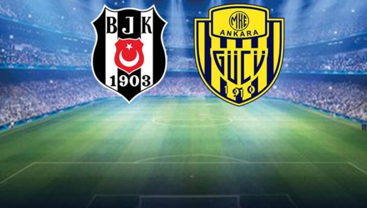 Son Dakika: Beşiktaş-Ankaragücü maçında ilk 11’ler belli oldu