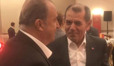 Sosyal medyayı sallayan buluşma! Dursun Özbek ve Fatih Terim bir arada