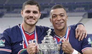 Tarih yazan Mbappe’yi ilk tebrik eden Mauro Icardi oldu: Hikayenin parçası olduğum için mutluyum