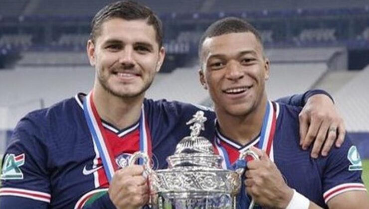 Tarih yazan Mbappe’yi ilk tebrik eden Mauro Icardi oldu: Hikayenin parçası olduğum için mutluyum