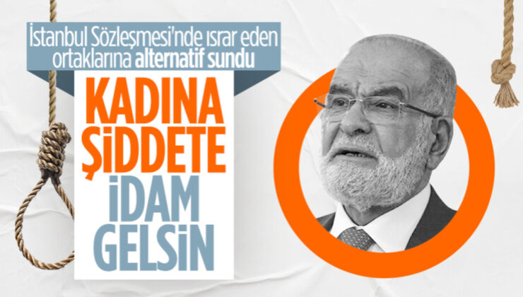 Temel Karamollaoğlu’ndan tartışılacak teklif! Kadına şiddete idam gelsin…