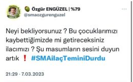 Twitterda ‘SMA İlaç Temini Durdu’ İsyanı!