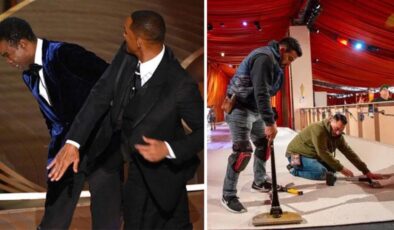 Will Smith’in attığı tokat sonrası Oscar Töreni’nde kırmızı halının rengi değişti