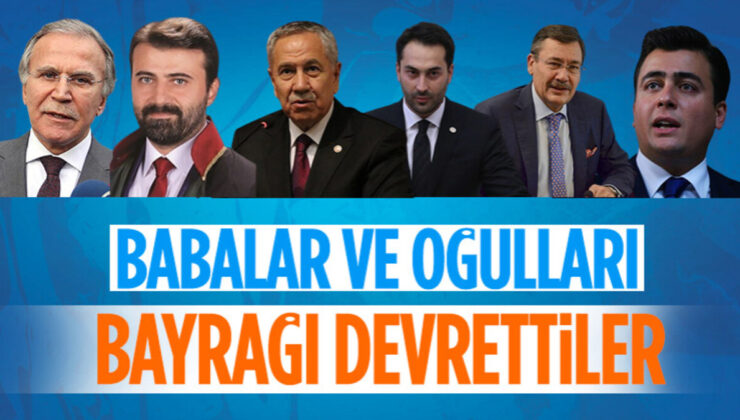 AK Parti’de geçmiş dönemde hizmet eden isimler bayrağı oğullarına devretti