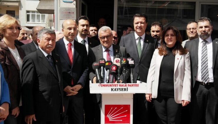 CHP Kayseri’den seçim iddiası