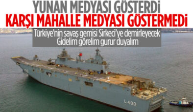 CHP’ye yakınlığıyla bilinen muhalif medya, Türkiye’nin gururu TCG Anadolu Gemisi’ne sessiz kaldı