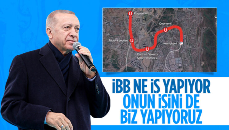 Cumhurbaşkanı Erdoğan’dan İBB’ye sert tepki: İstanbul’a bir çivi dahi çakamadılar