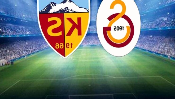 Galatasaray – Kayserispor maç kadrosu ilk 11’ler! Galatasaray – Kayserispor maçı 11’inde kimler var?