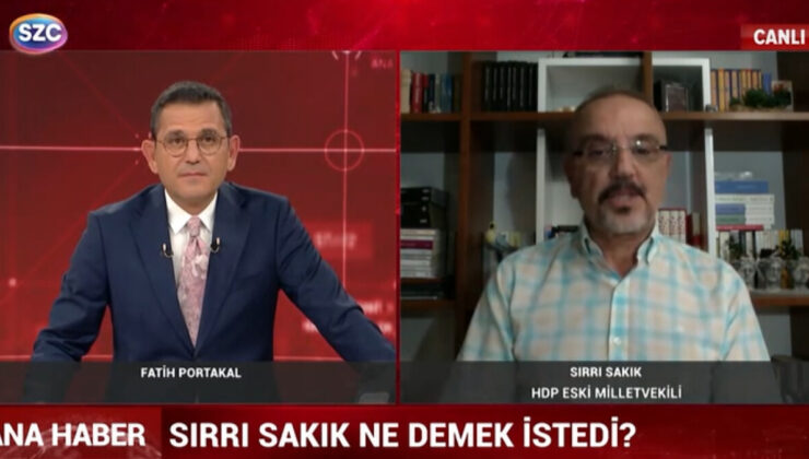 HDP’li Sırrı Sakık, Kemal Kılıçdaroğlu ile ilgili sözlerinin cımbızlandığını söyledi