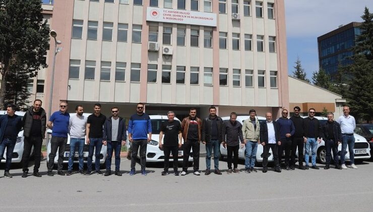 Kayseri Büyükşehir’den Adana’ya teknik destek
