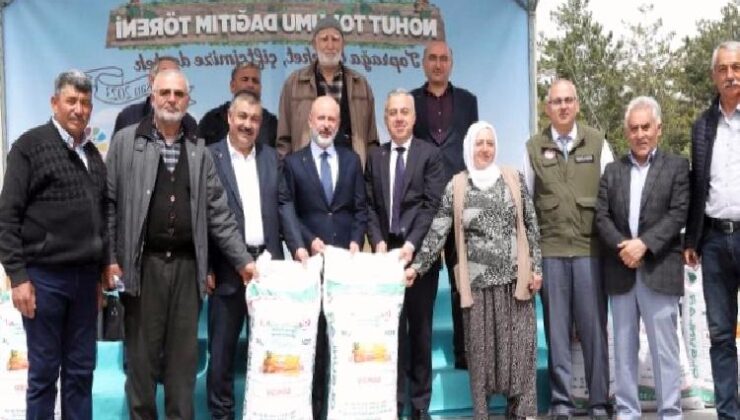 Kayseri Kocasinan tarımda mutluluk ‘tohum’larını ekti