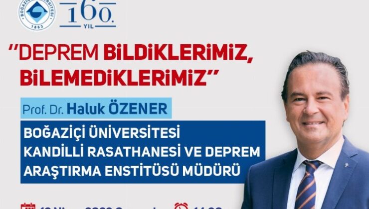 Kayseri Melikgazi’de deprem semineri