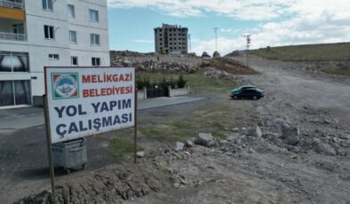 Kayseri Şirintepe’ye yeni yol çalışması