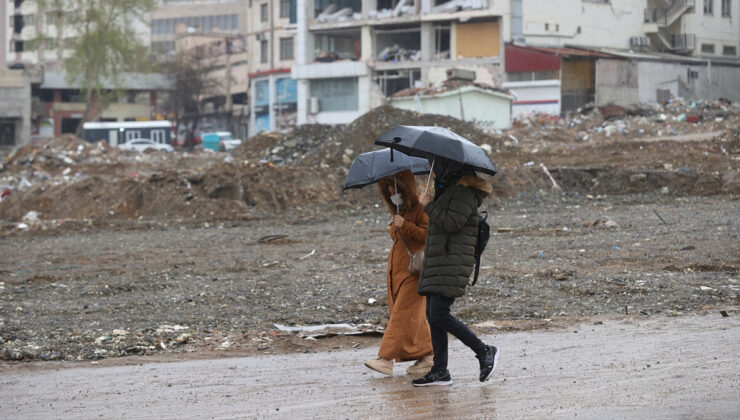 Meteoroloji deprem bölgesindeki 4 il için sağanak uyarısı yaptı