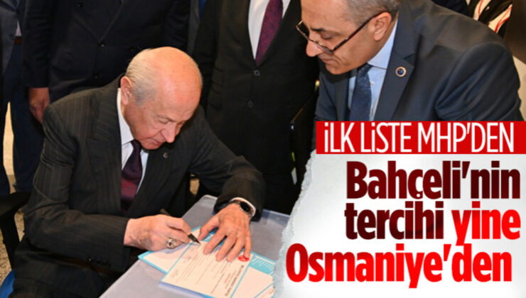 MHP aday listesi açıklandı