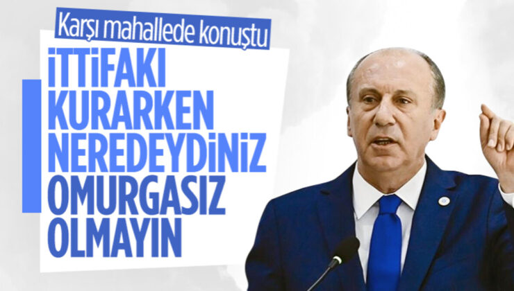 Muharrem İnce’nin Millet İttifakı isyanı: Davet edilmedik, yok sayıldık