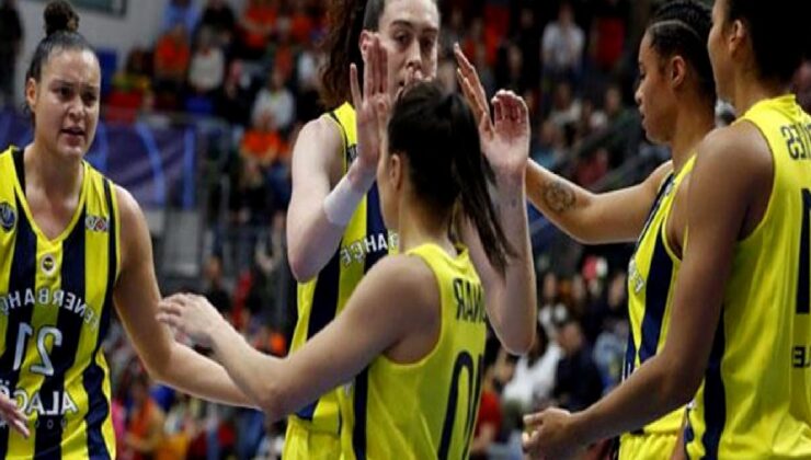 Son Dakika: EuroLeague finalinde ÇBK Mersin Yenişehir Belediyesi’ni mağlup eden Fenerbahçe Kadın Basketbol Takımı, Avrupa şampiyonu oldu