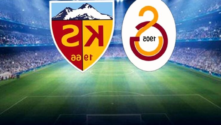 Son Dakika: Galatasaray-Kayserispor karşılaşmasında ilk 11’ler belli oldu