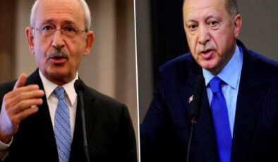 Son seçim anketinde çarpıcı sonuç! Kılıçdaroğlu, Erdoğan’ın 4 puan önünde yer aldı