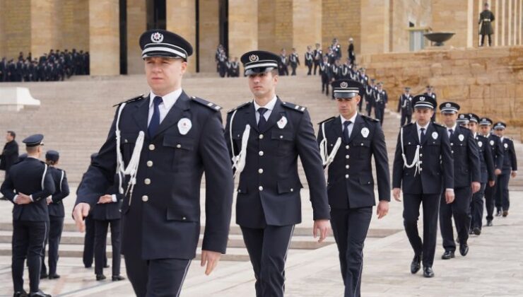 Türk Polis Teşkilatı Ata’nın huzurunda