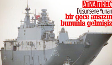 Yunanistan basınından TCG Anadolu yorumu: Mavi Vatan’ı titreten büyük pazartesi