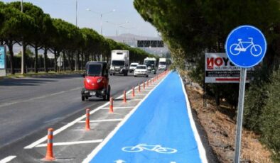 Balıkesir Büyükşehir’den Değirmen Boğazı’na bisiklet yolu